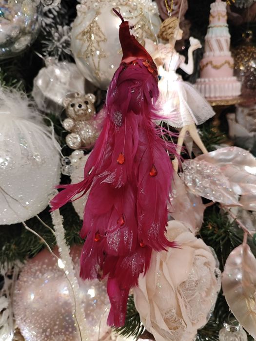 Набір,  новорічні іграшки. Новорічний декор.