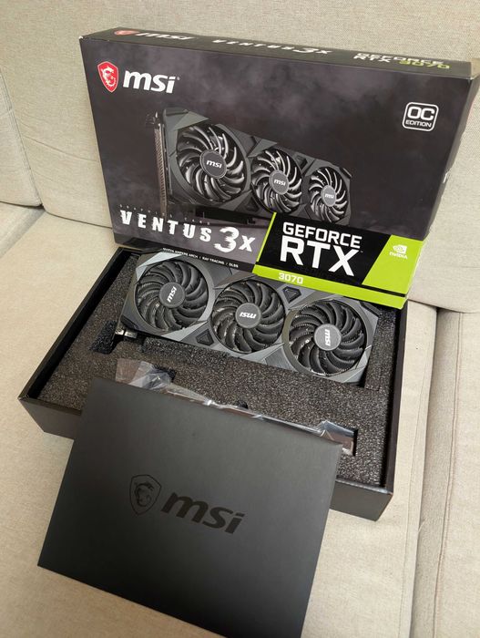 Відеокарта MSI GeForce RTX 3070 3X 8G