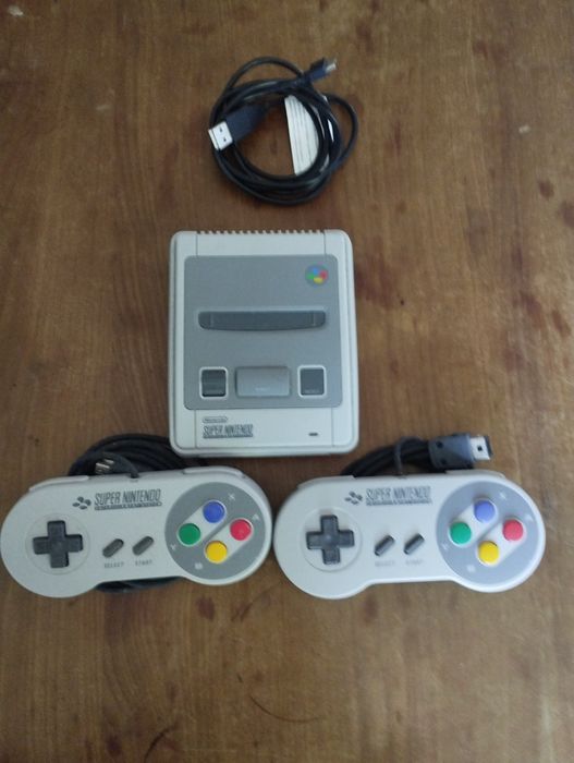 Mini Snes com + de 100 jogos Snes Nes