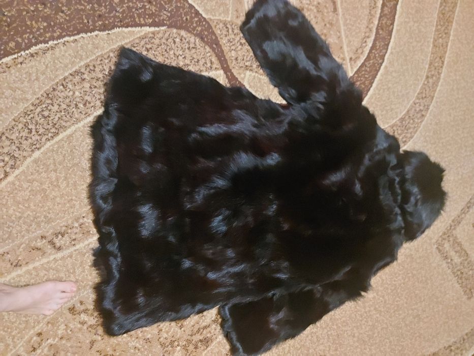 Гарна шуба з лисиці