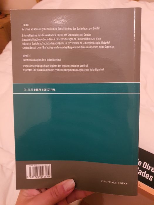 Livro "Capital social livre é Ações sem valor nominal"