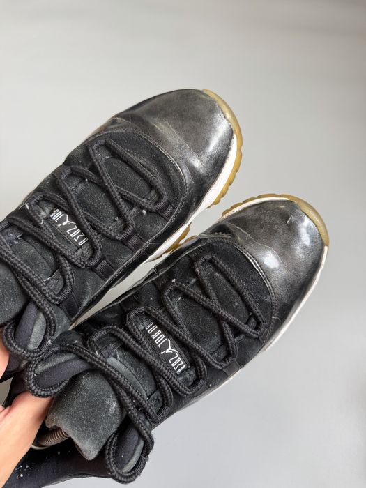 Air Jordan 11 Retro Low Black 45(29cm) Og 4 13