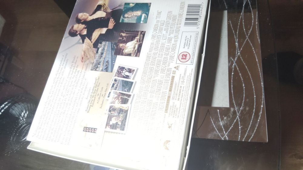 Limitowane wydanie kolekcja VHS Titanic  taśma