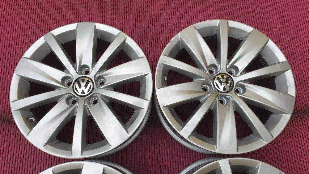 4305-Jantes 16 5x112 Originais VW Golf, Tiguan, Passat, Caddy, etc.
