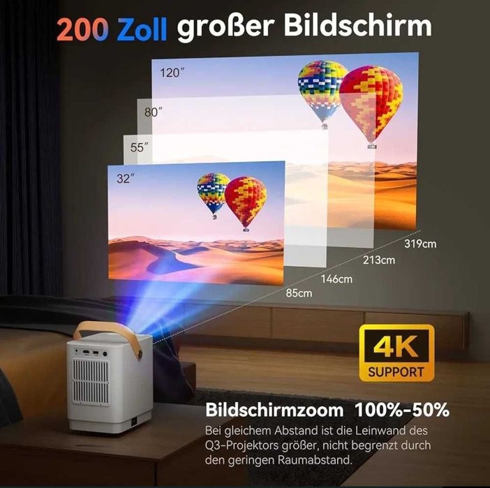 Мини Проектор Surewheel Q3