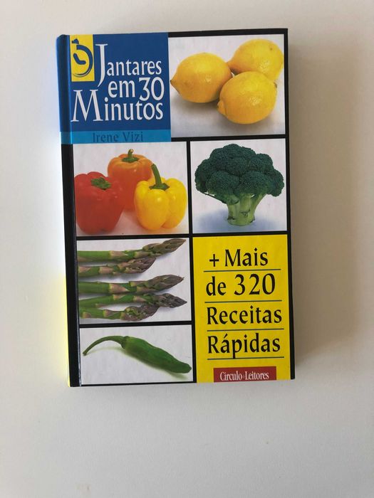 Livro Jantares em 30 Minutos de Irene Vizi