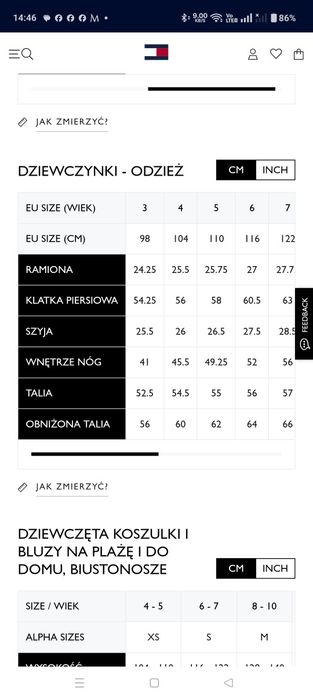 Dres dziecięcy Tommy Hilfiger różówy super stan