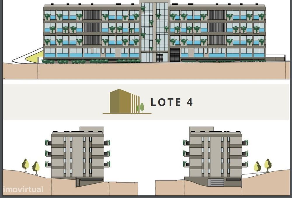 T2 Novo no Empreendimento Green Park em Matosinhos a 10 Minutos da Pra
