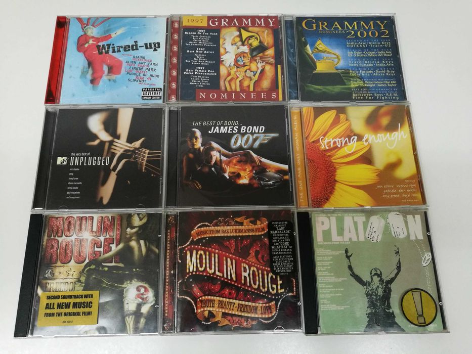 CDs - coletâneas e bandas sonoras (vários artistas)