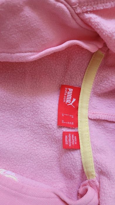 Bluza z kapturem puma 62 dla dziewczynki