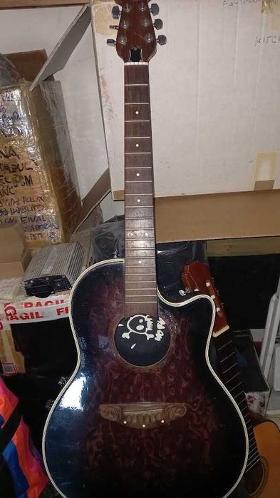 Guitarra Eletroacústica Giannini Vintage (Estilo Ovation) – Rara