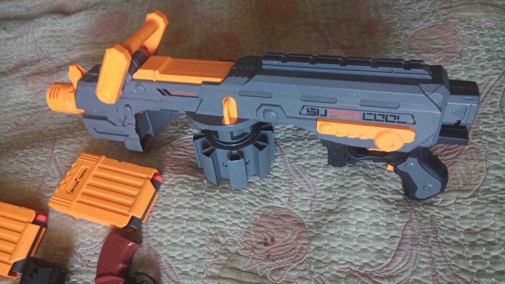 Дитячий кулемет Supercool Firepro на багато магазинів