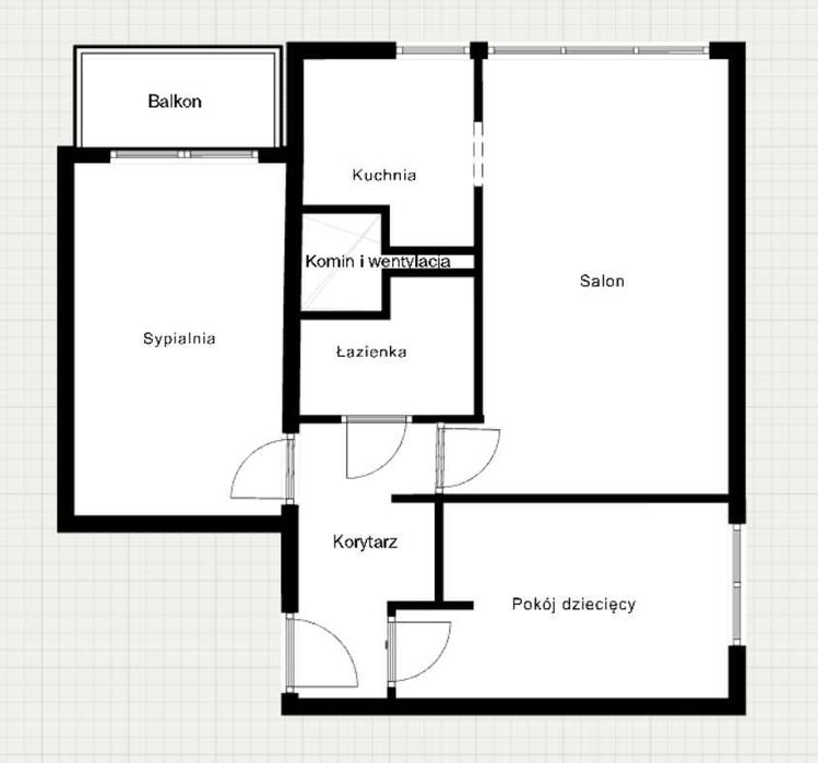 Salon + 2 sypialnie | 300m od Gemini Park | balkon + piwnica