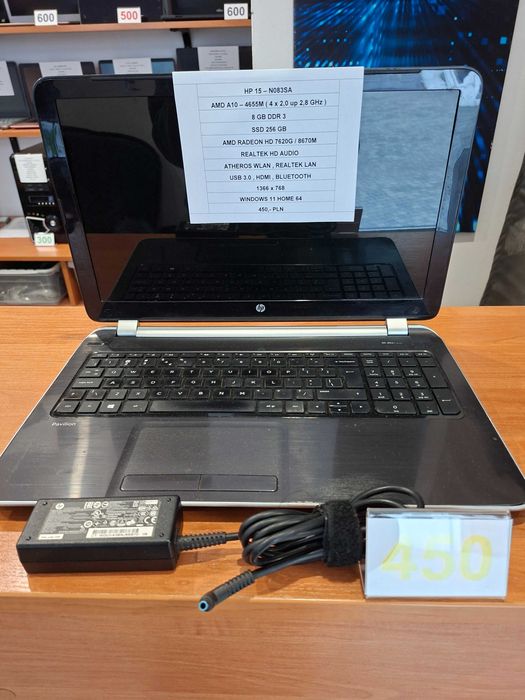 HP 15 - N083SA SSD Windows 11