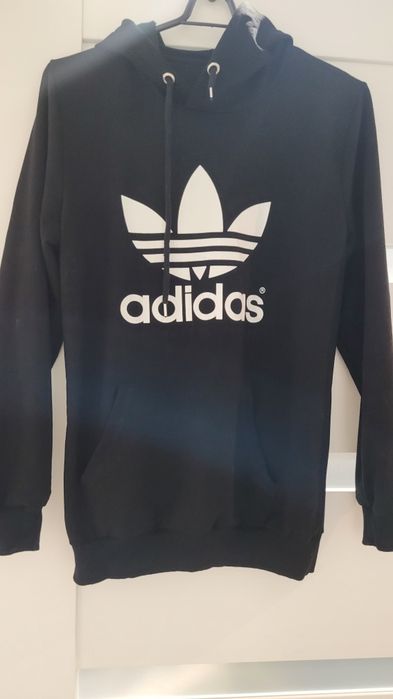 Dwie bluzy z kapturem nike adidas S