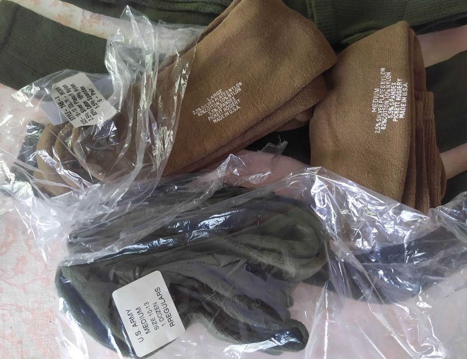 3 пари шкарпетки антимікробні USOA 2.5% срібної нитки антибактеріальні