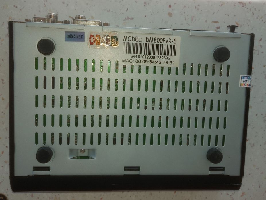 Dreambox DM800, Original