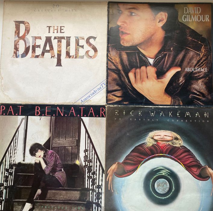 Vinyl records in good condition