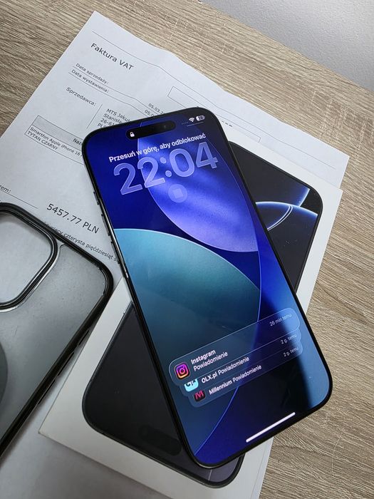 Iphone 16 pro max 256