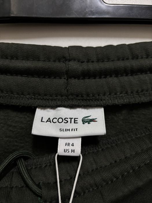 Spodnie Dresowe Bawełniane Lacoste Slim Fit 4 M Nowe