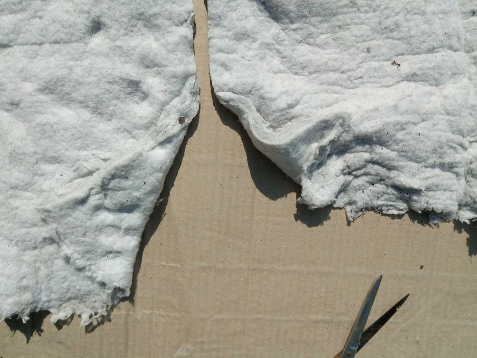 Вата керамическая огнеупорная до 1500 градусов