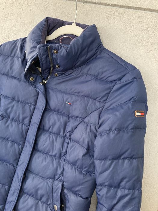 Kurtka pikowana przejsciowa ocieplana puchowa Tommy Hilfiger