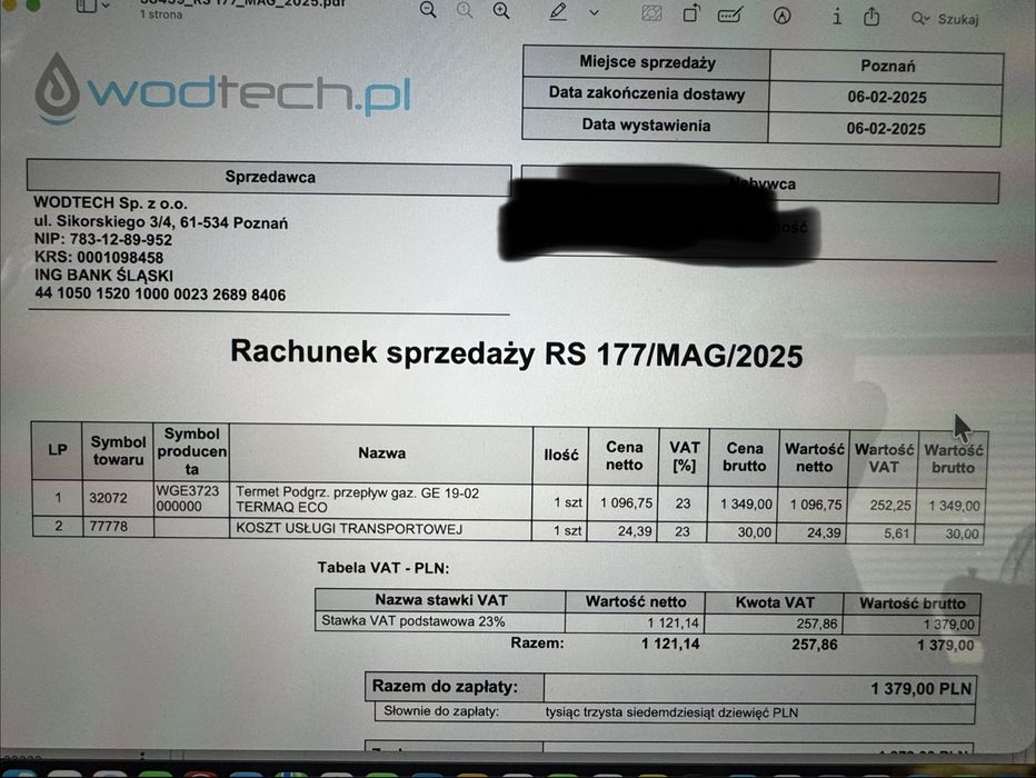 Stan jak nowy jest na gwarancji