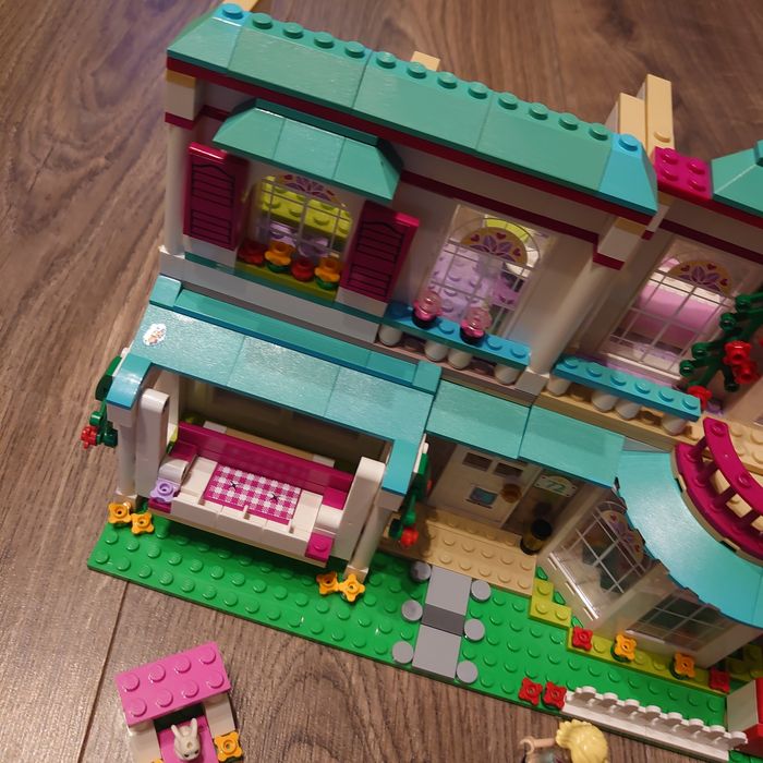 41314, Dom Stephanie i przyczepa dla konia LEGO Friends