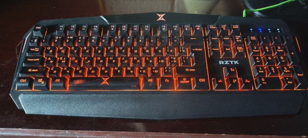 Клавіатура RZTK kb410 RGB gaming