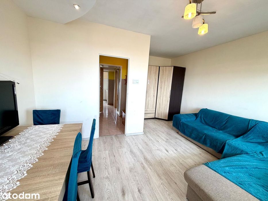 48,18 m² z loggią i piękną panoramą miasta | Os. Dolnośląskie I etap