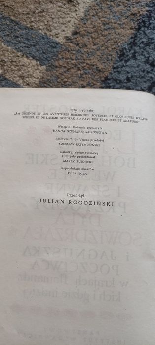 Karol de Coster przygody Dyla Sowizdrzała 1955