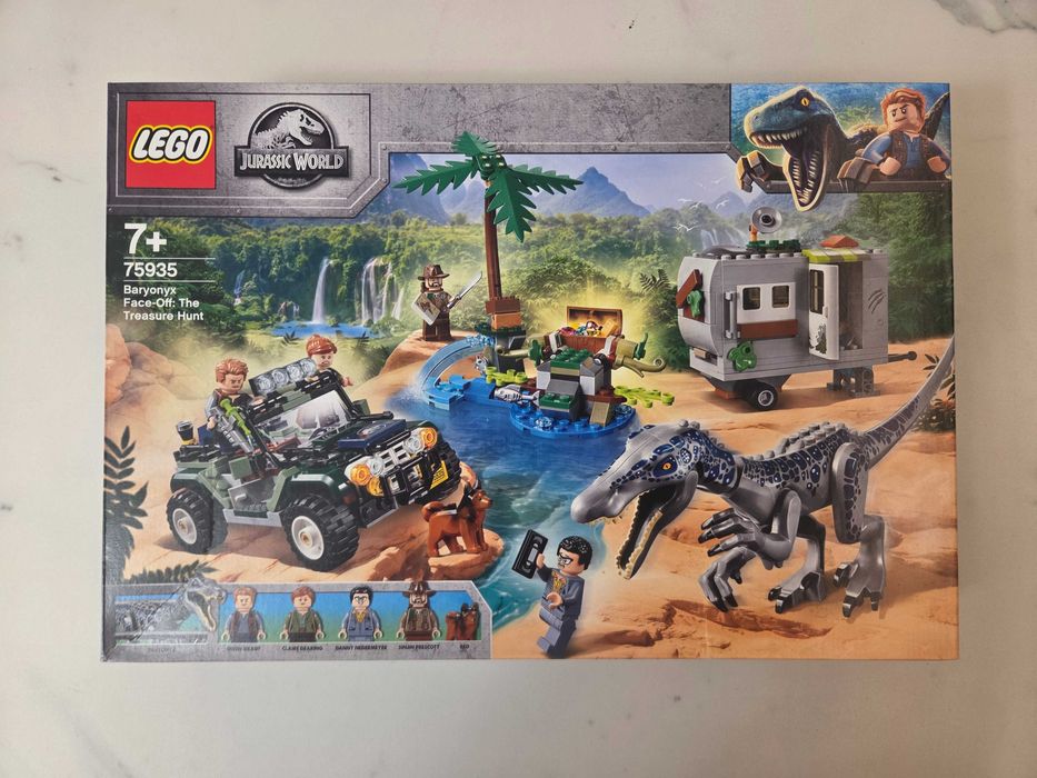 LEGO 75935 Starcie z Barionyxem. Poszukiwanie Skarbów
