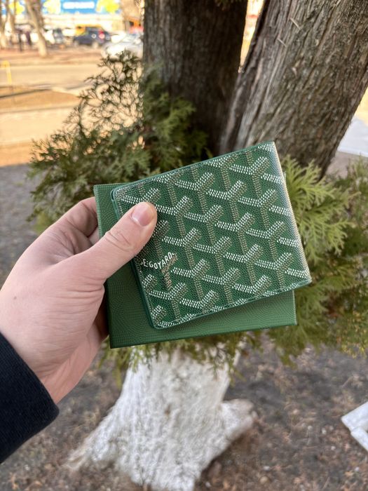 Гаманець goyard зелений
