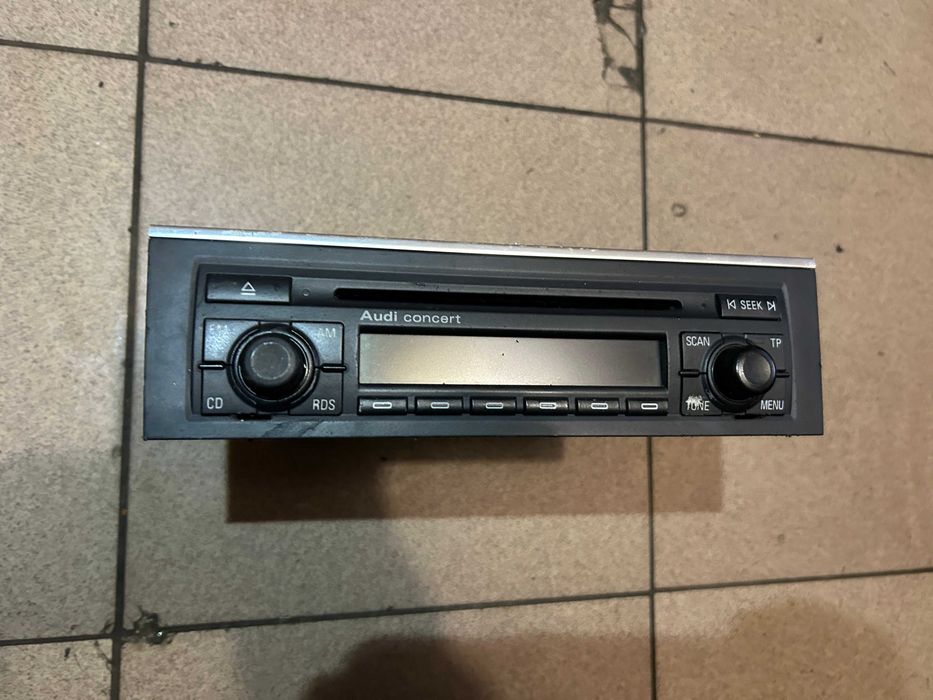 Radio concert cd audi a4 b6 plus kod
