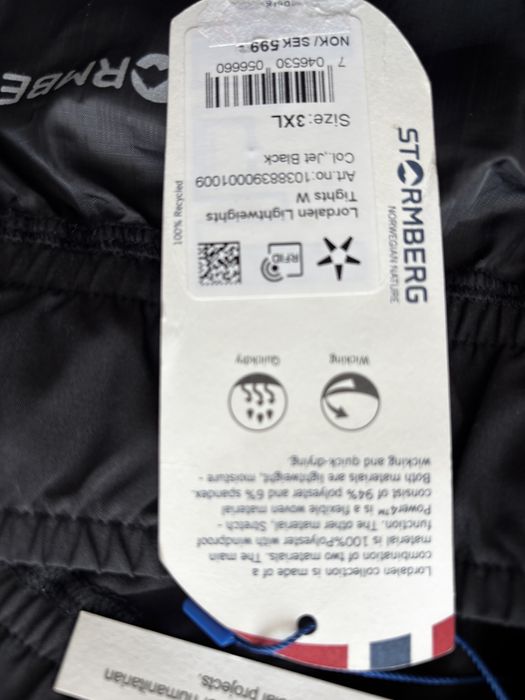 Stormberg  nowe spodnie meskie r.3XL