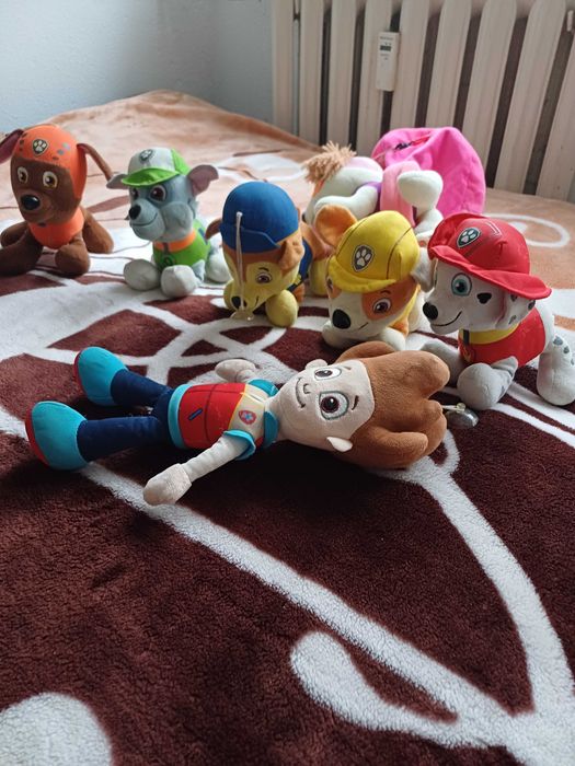 Maskotki  Psi patrol plus plecak