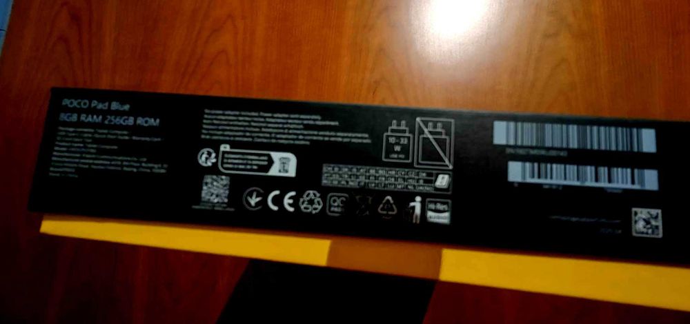 Completamente Novo - Tablet POCO Pad Blue 8GB 256 GB 12,1" + Capa + Películas - Preço Excelente