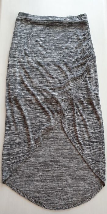 Spódnica asymetryczna szary melanż Kappahl 36 s