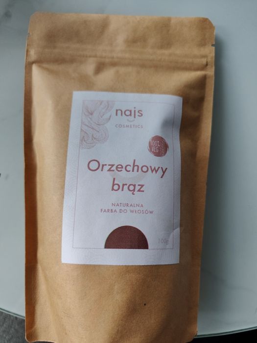 Henna najs w proszku orzechowy brąz