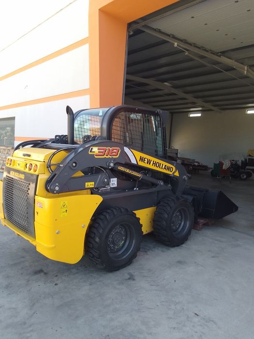 Mini pá carregadora escavadora (apenas 250h)