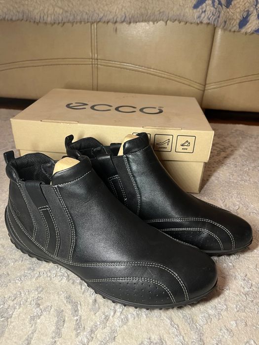Чоботи ecco, натуральна шкіра, 38р.