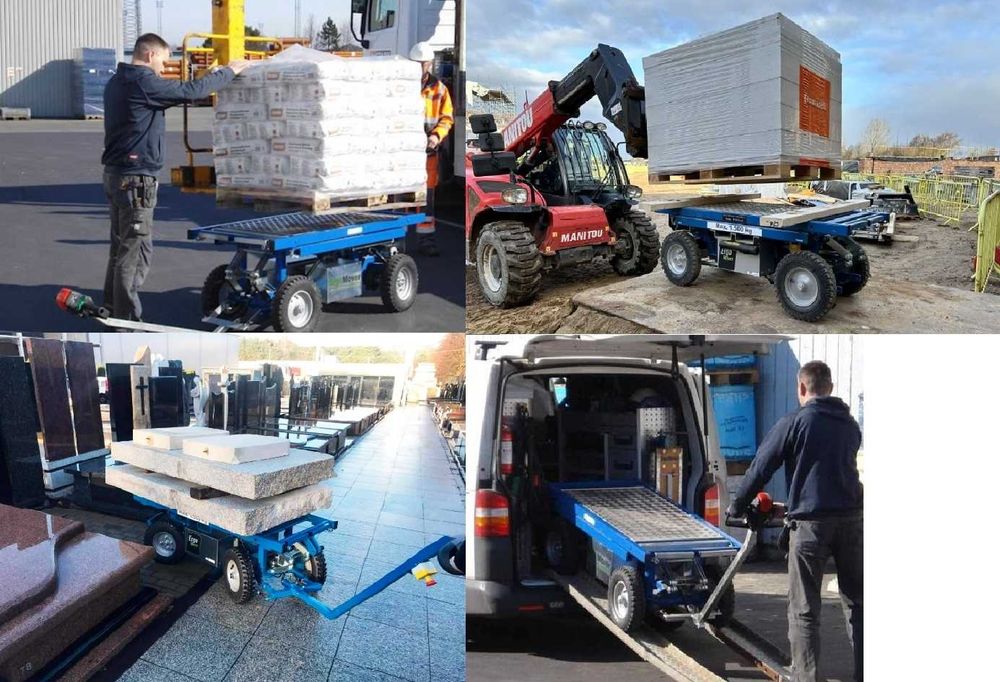 Wypożyczalnia Wózek elektryczny transportowy Paleciak Wozidło Wynajem