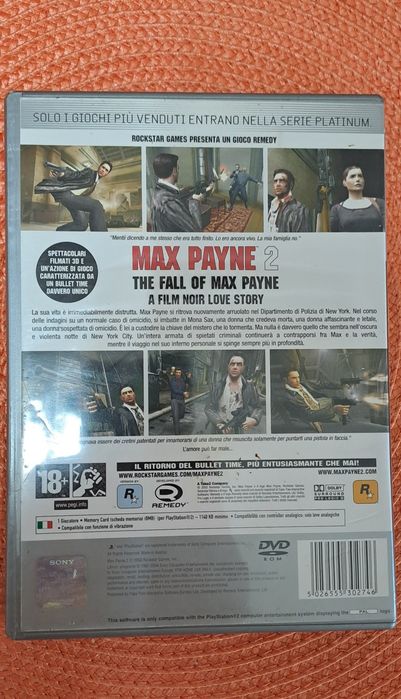 Max Payne 2 Ps2 Completo