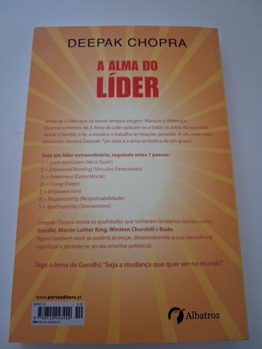 A Alma do Líder  de Deepak Chopra