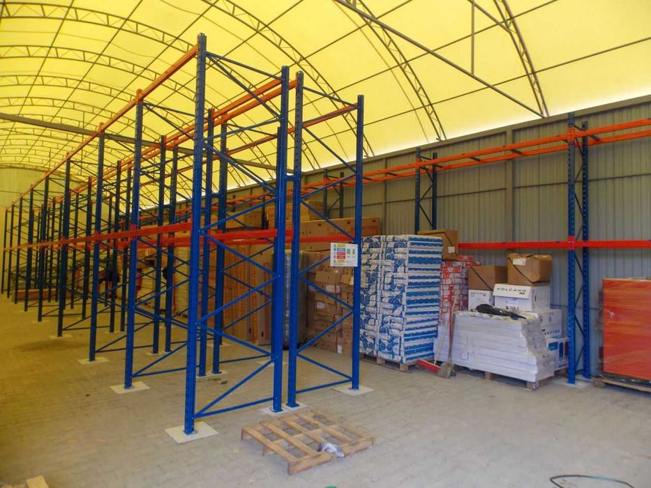 Палетні/консольні/підсилені поличні стелажі до 4 т. Паллетные стеллажи