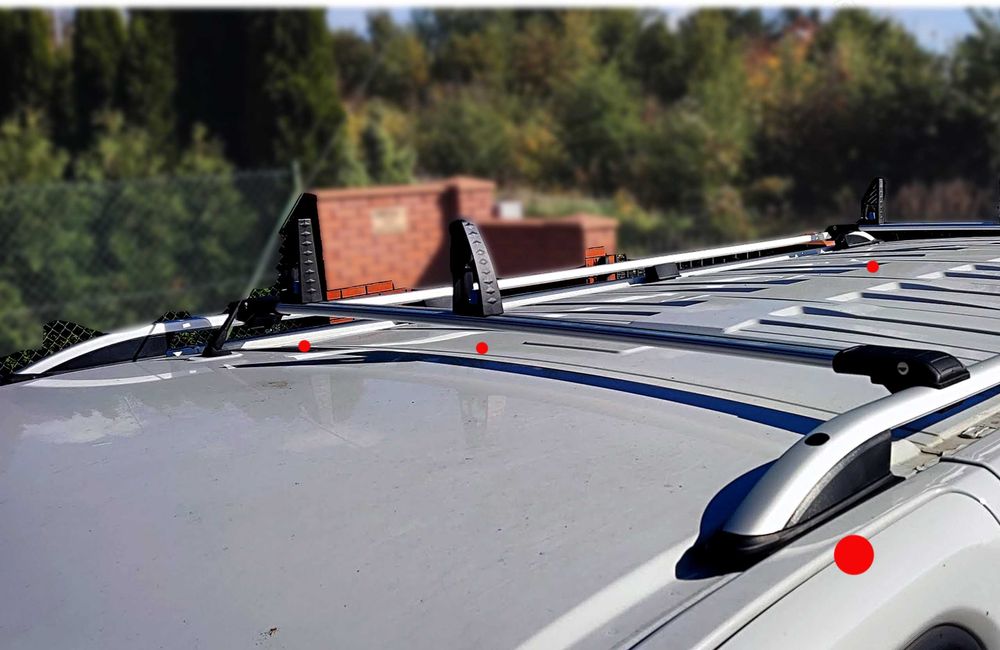 Belki Poprzeczne na Relingi Vivaro Trafic Primastar