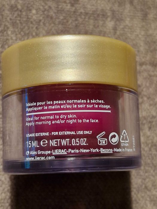LIERAC dwa kremy po 15 ml