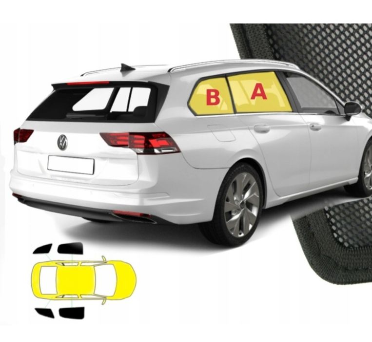 Zasłonki przeciwsłoneczneVW Golf VIII 8 kombi