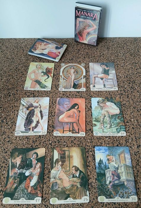 Erotic Oracle com ilustrações de Milo Manara