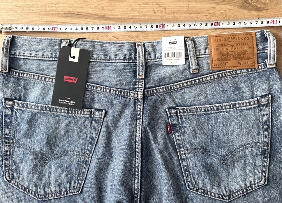 Джинси чоловічі Levi's 568 розмір W 38 L32